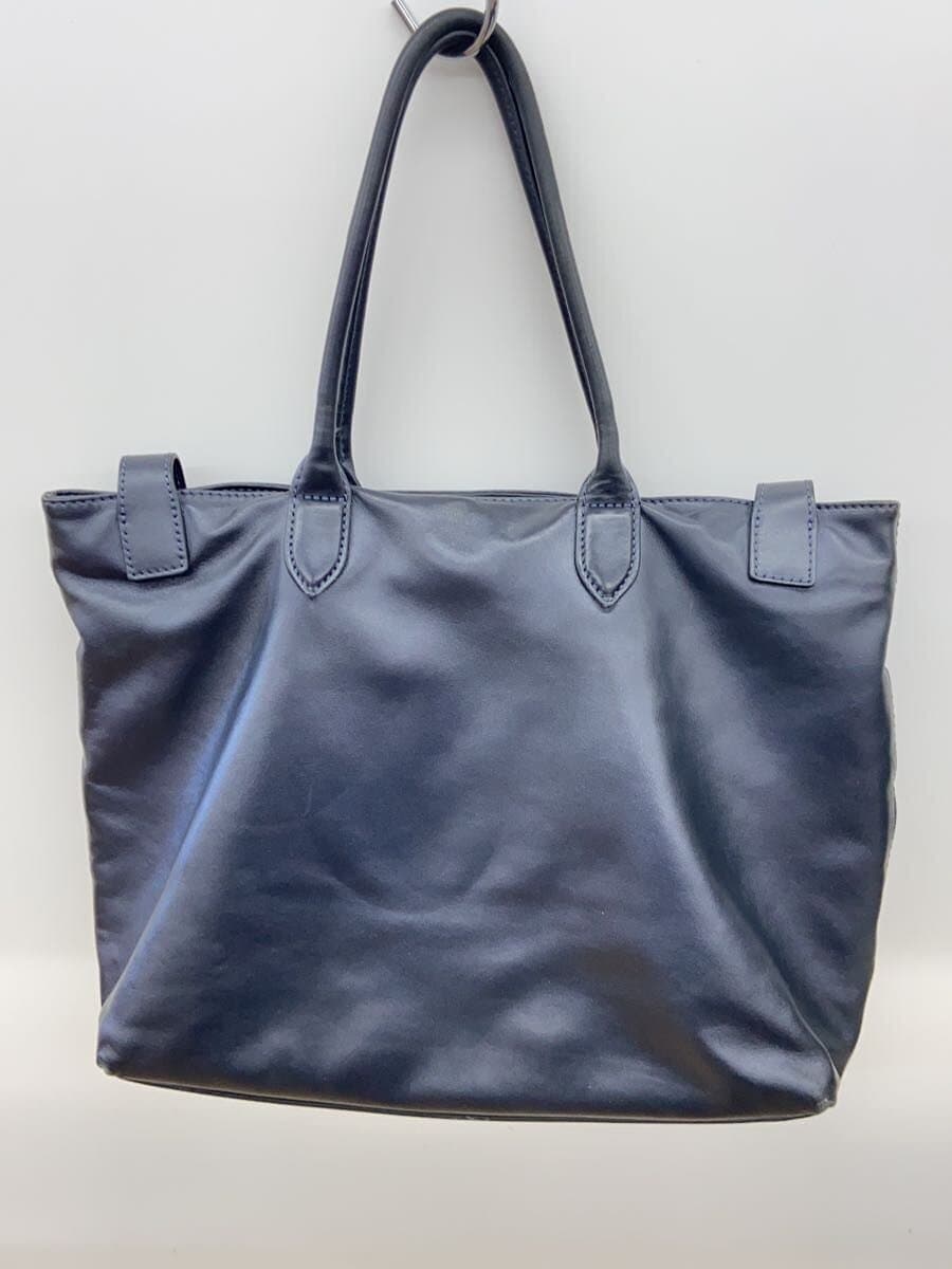 BARCOS × digmeout Designed by Ryuji Otani Tote Bag Leather BLK 3