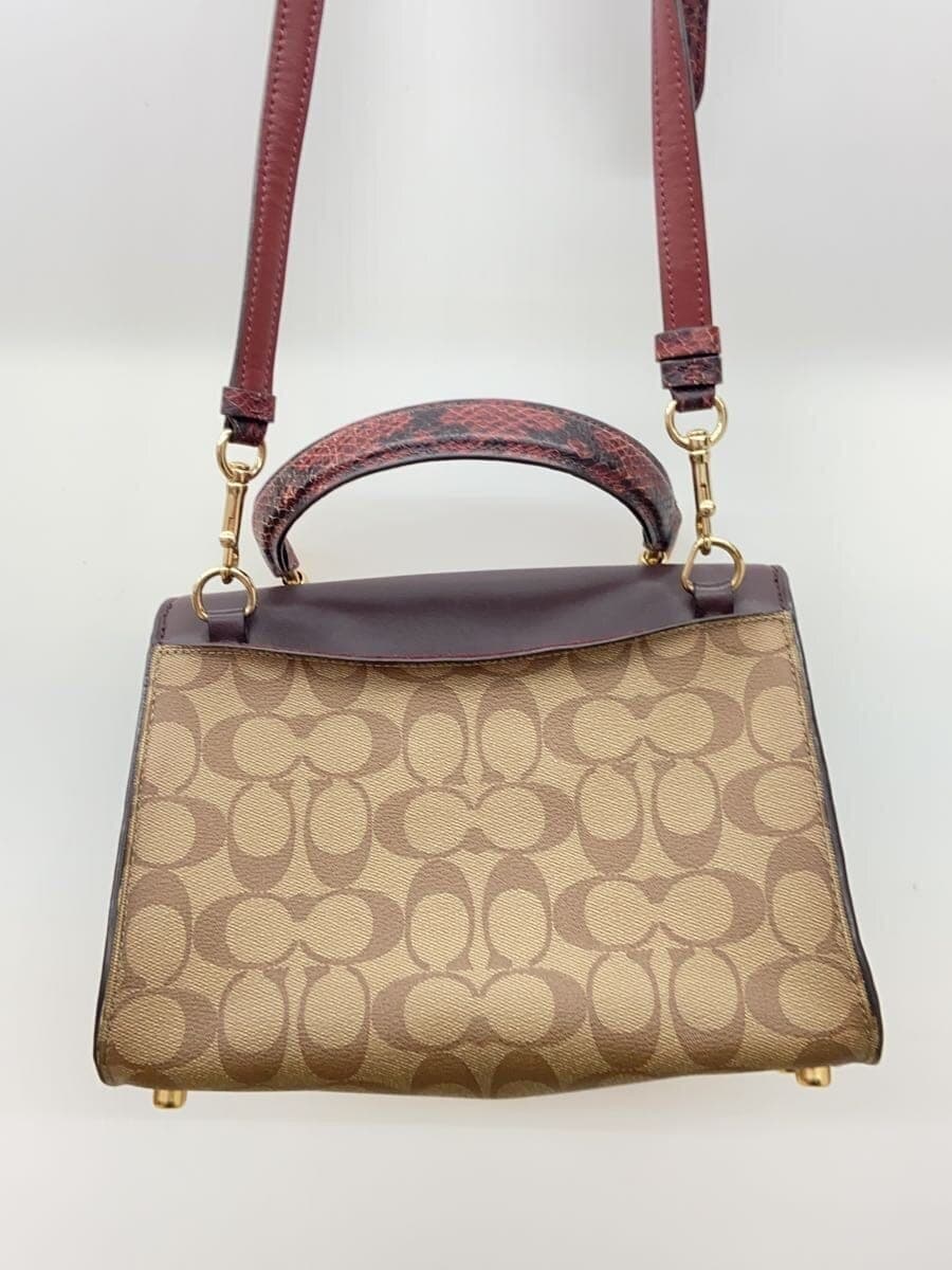 COACHTILLY Top-Handle Satchel Signature BRD All-Over Print F80230 3