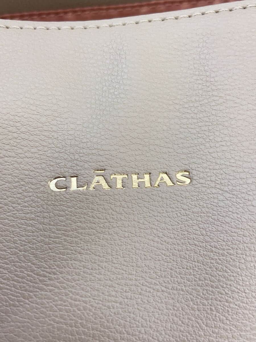CLATHAS Handbag Faux Leather BEG 6