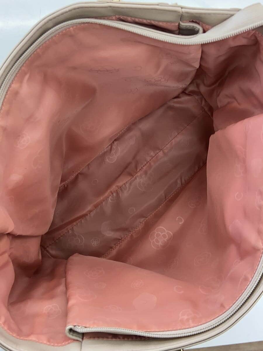 CLATHAS Handbag Faux Leather BEG 7