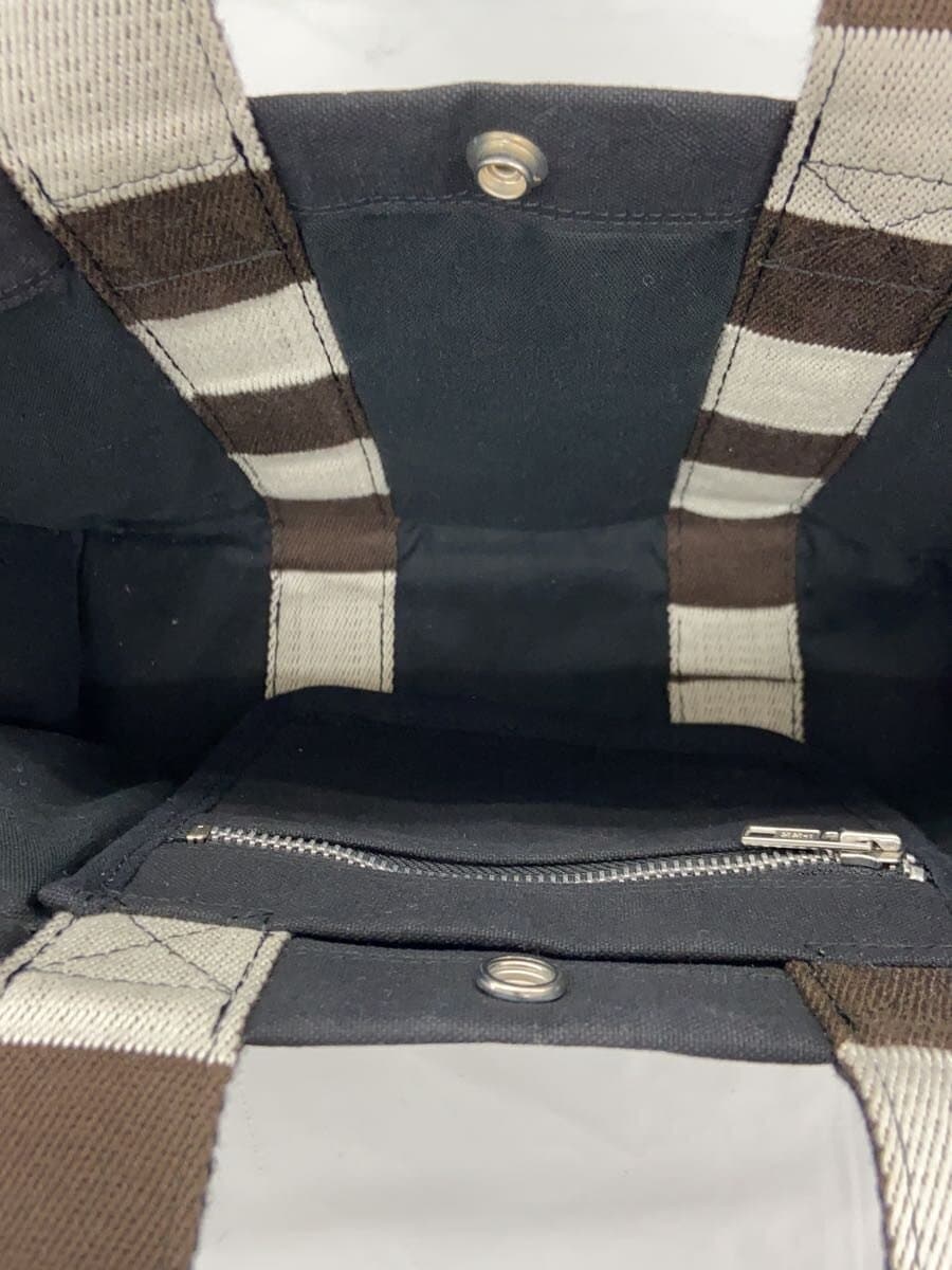 PORTER Paint Tote Bag Canvas BLK 716-06632 6