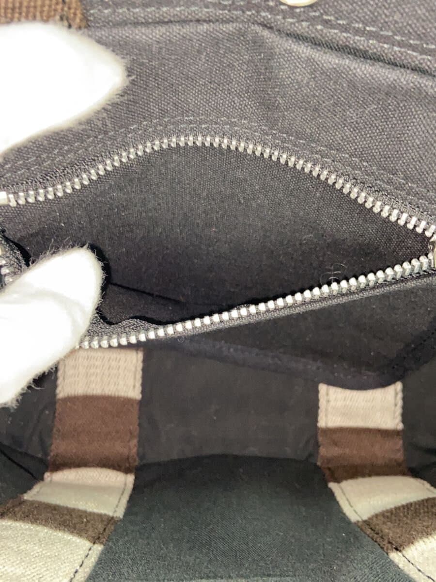 PORTER Paint Tote Bag Canvas BLK 716-06632 7