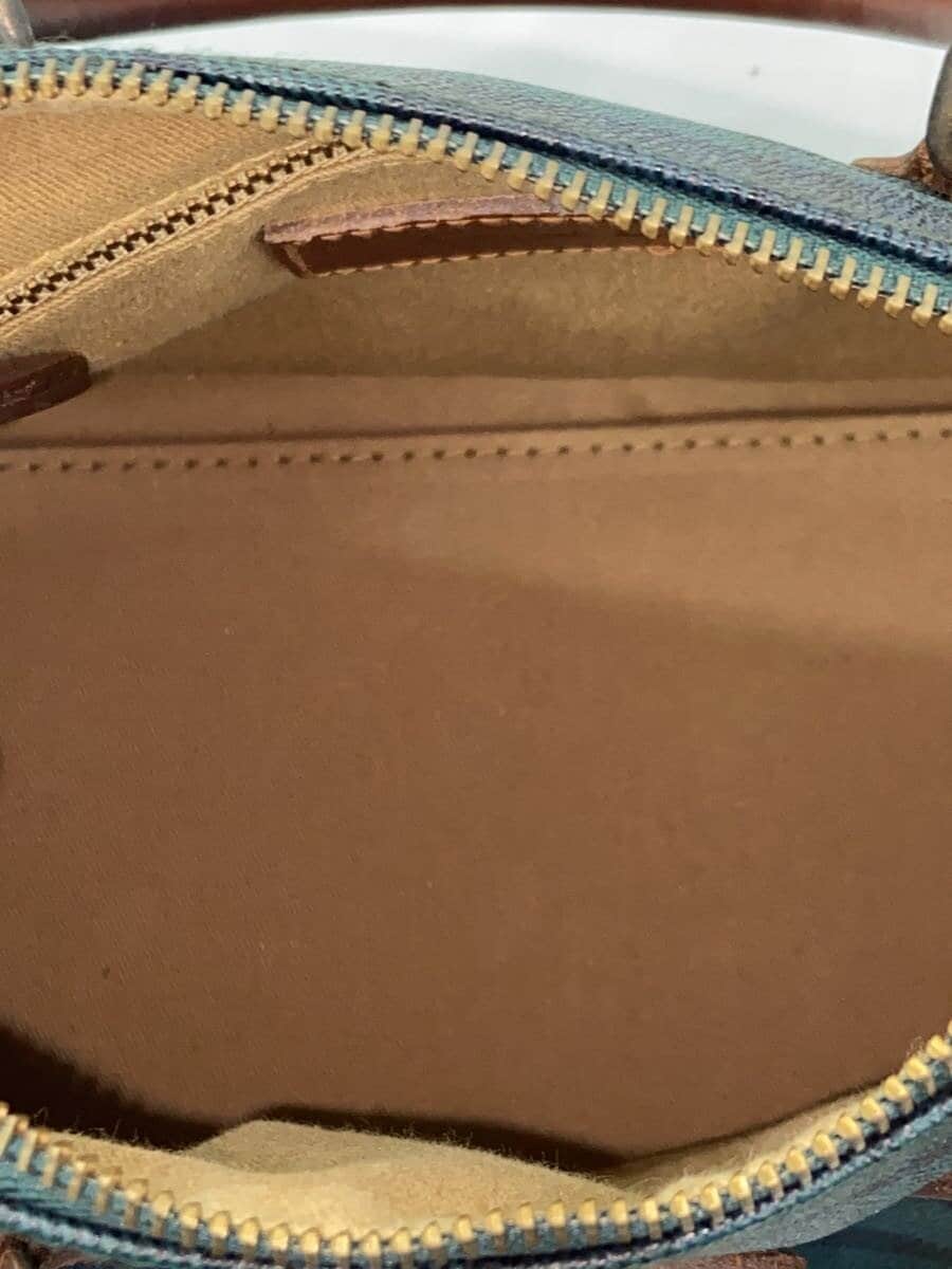 POLO RALPH LAUREN90s Black Watch Mini Boston Bag GRN Check 6