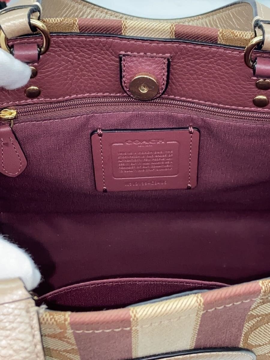 COACH Dempsey Tote 22_Signature_With Strap and COACH Patch Canvas BRD All Over 6