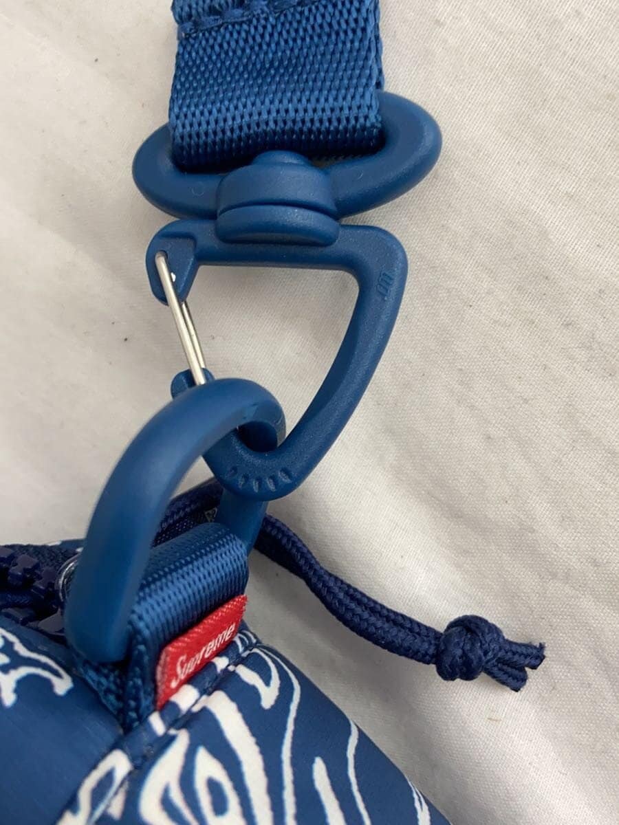 Supreme shoulder bag nylon BLU 8