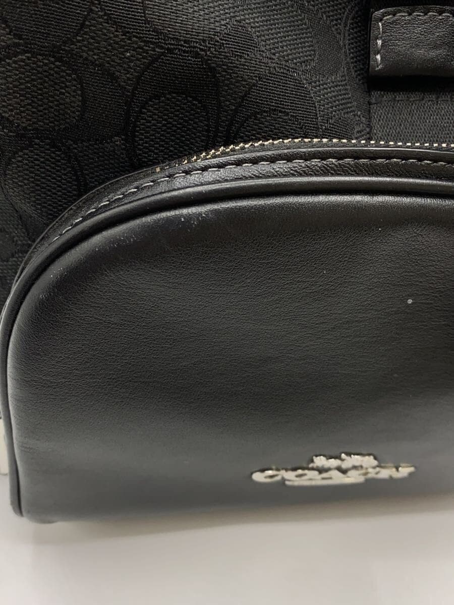 COACH Backpack BLK All Over Pattern CT812 7