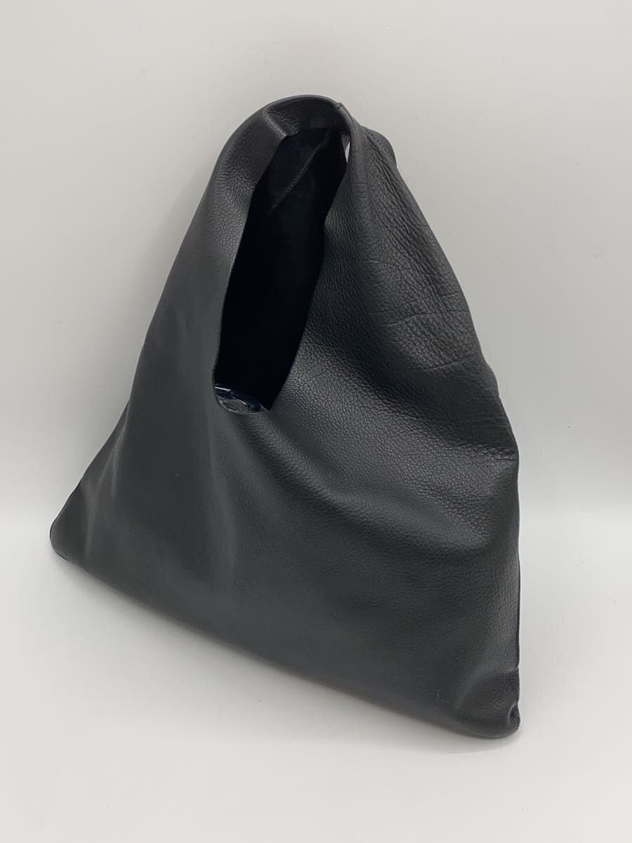 THE ROW Small Bindle Tote Bag Leather BLK Solid W1682l628 2