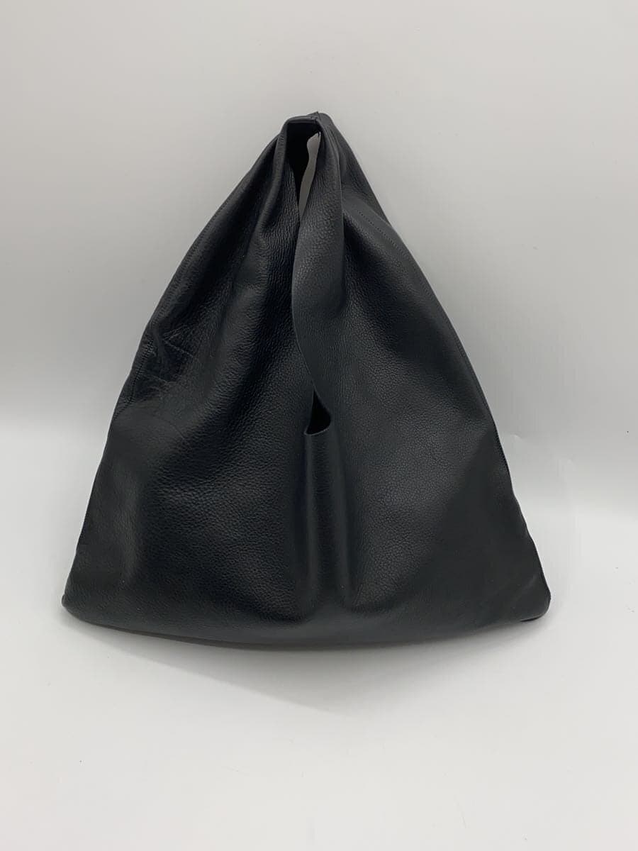 THE ROW Small Bindle Tote Bag Leather BLK Solid W1682l628 3