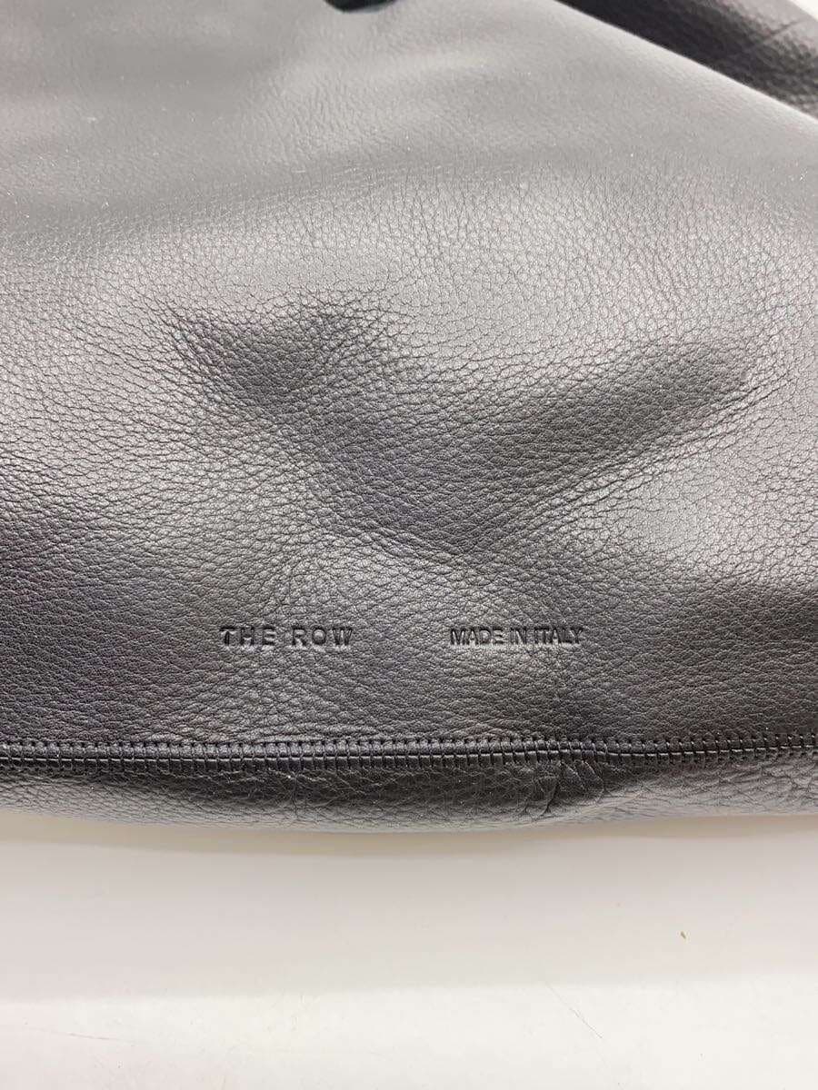 THE ROW Small Bindle Tote Bag Leather BLK Solid W1682l628 5