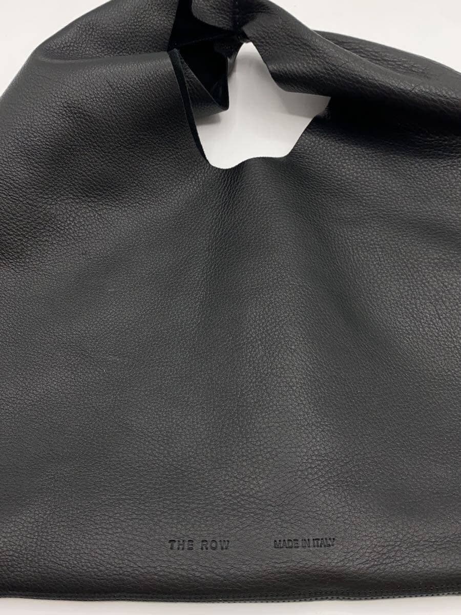 THE ROW Small Bindle Tote Bag Leather BLK Solid W1682l628 8