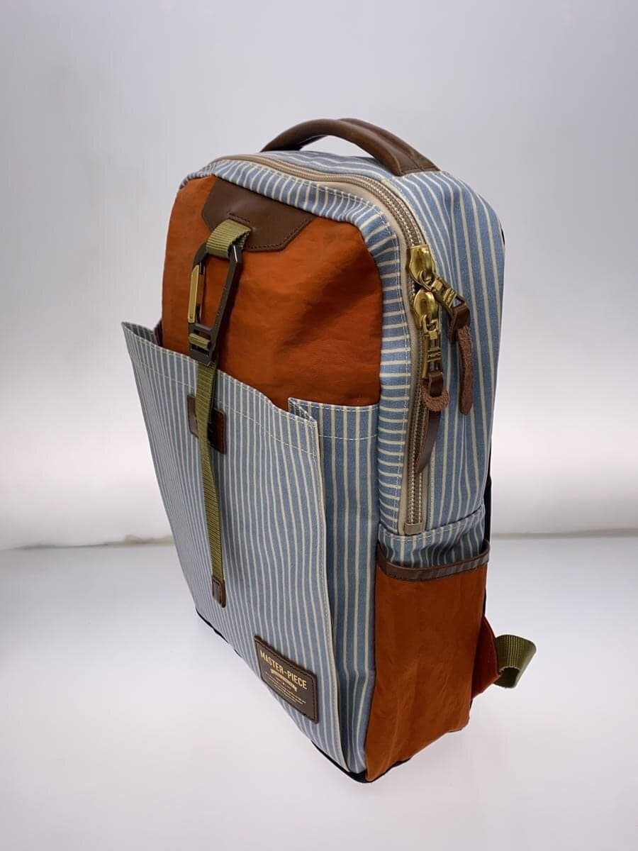 MASTERPIECE Backpack Blue Stripe 02340 2