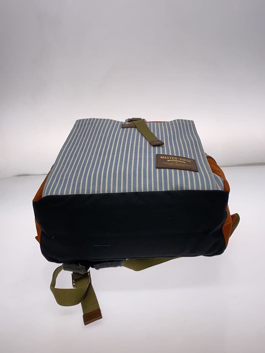 MASTERPIECE Backpack Blue Stripe 02340 4