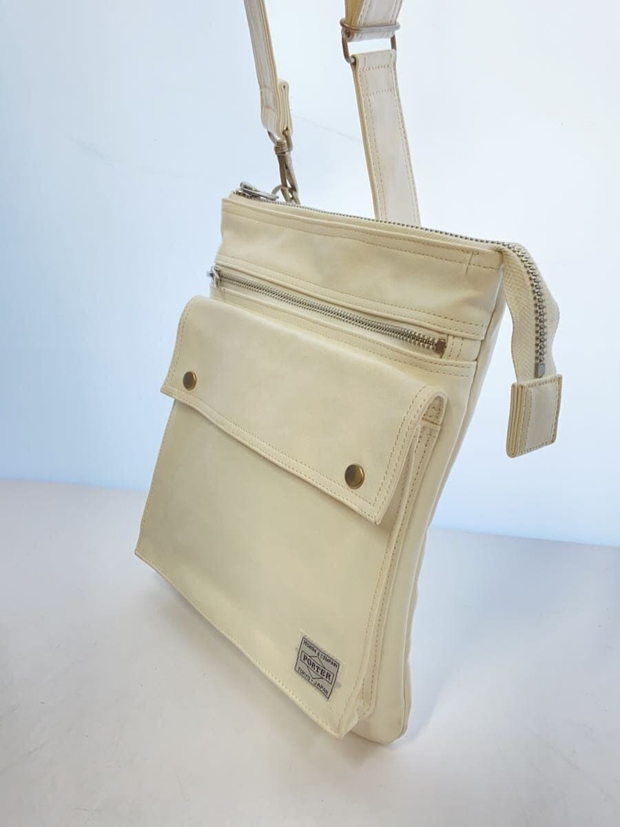 PORTER Shoulder Bag WHT Solid 2