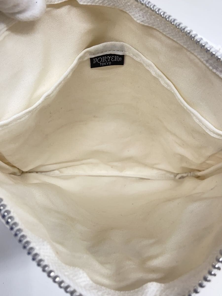 PORTER Shoulder Bag WHT Solid 6
