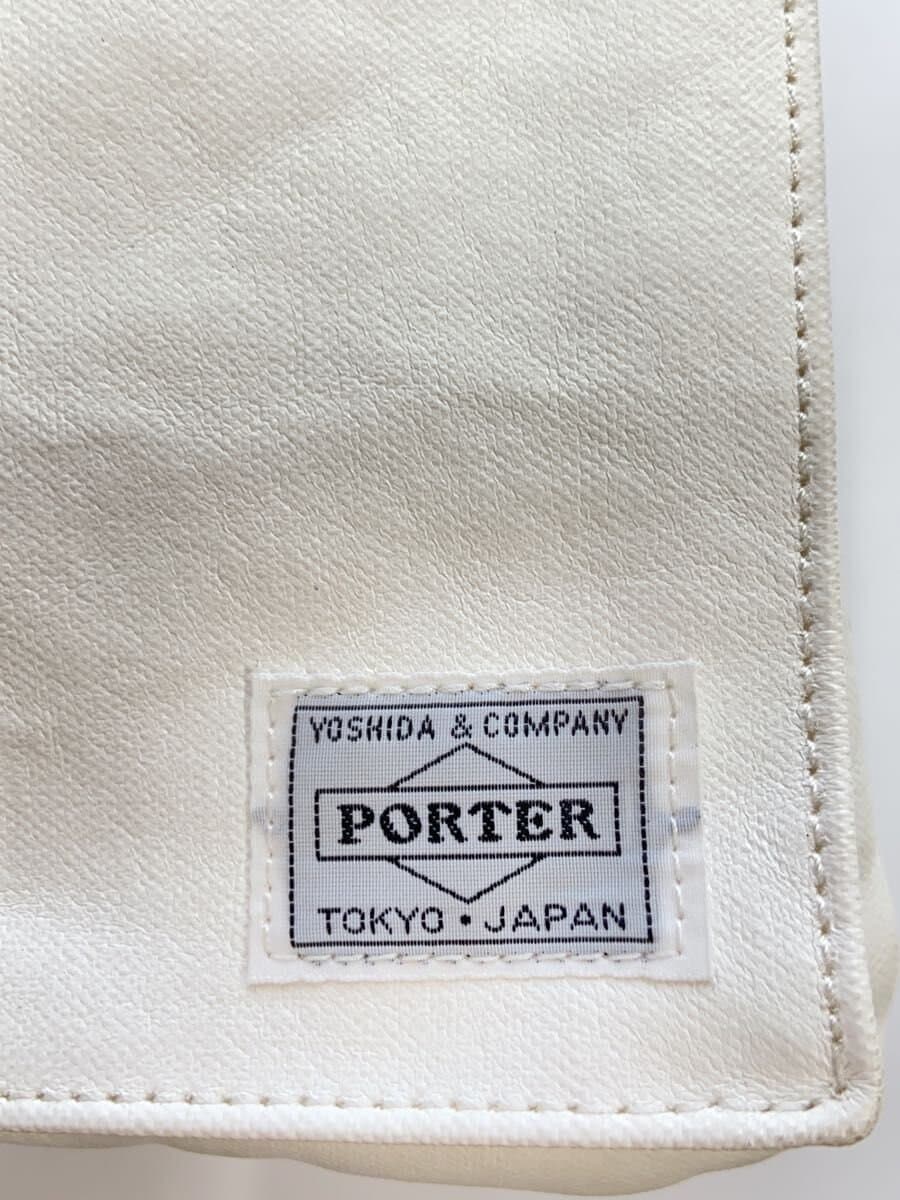 PORTER Shoulder Bag WHT Solid 9