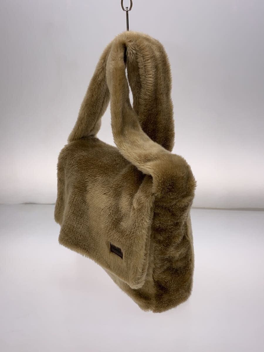 HEAD PORTER shoulder bag fur bag camel 2