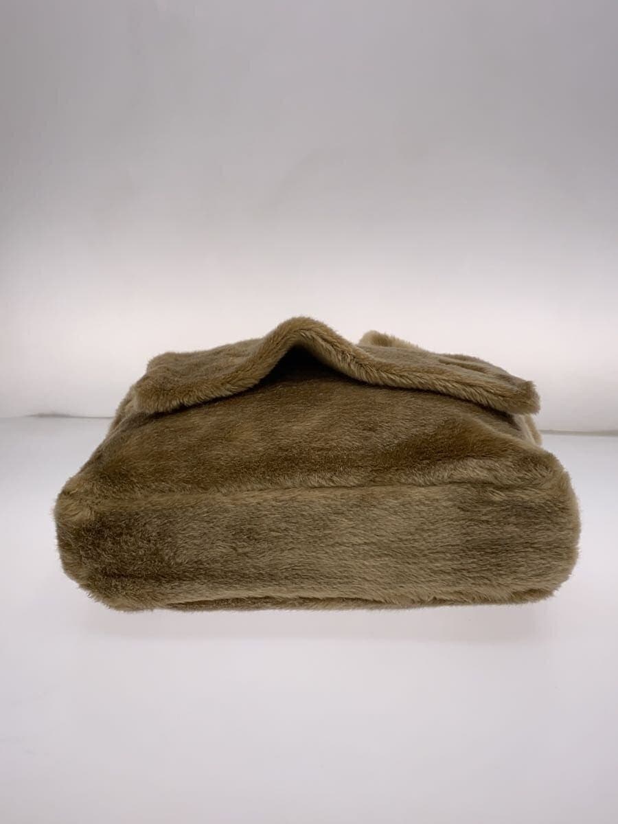 HEAD PORTER shoulder bag fur bag camel 4