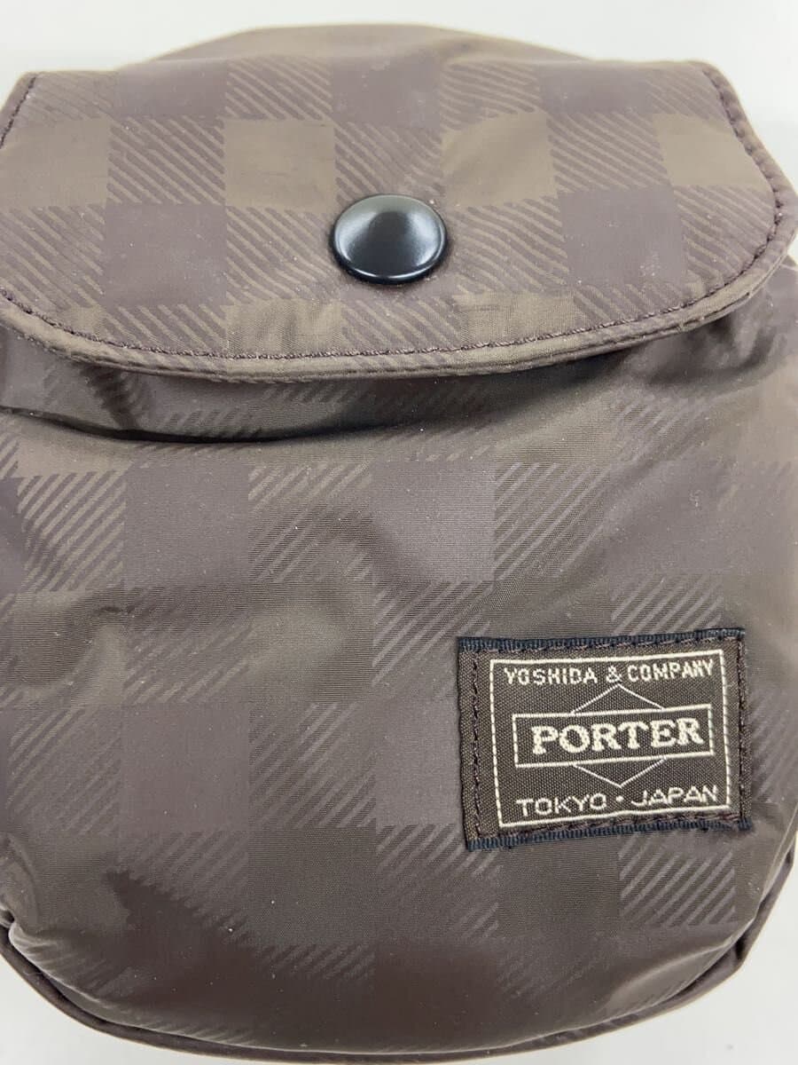 HEAD PORTER Pouch BRW Check 9