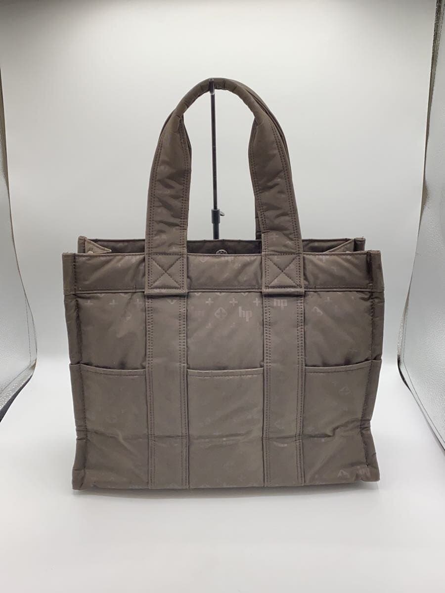 HEAD PORTERBB Monogram Brownie Tote Bag Nylon BRW All Over Pattern 3