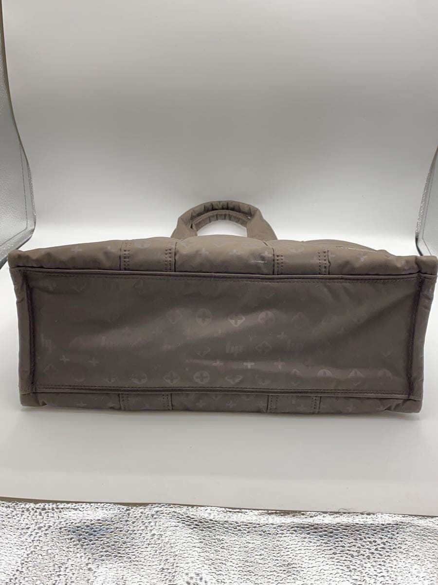 HEAD PORTERBB Monogram Brownie Tote Bag Nylon BRW All Over Pattern 4