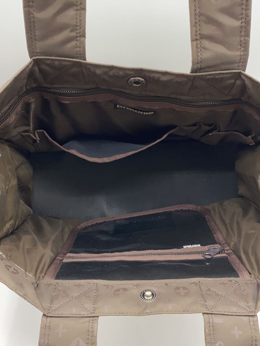 HEAD PORTERBB Monogram Brownie Tote Bag Nylon BRW All Over Pattern 6