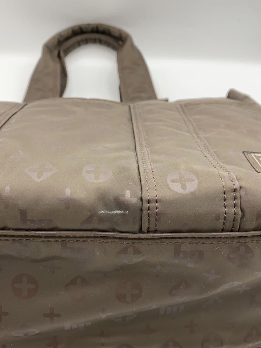 HEAD PORTERBB Monogram Brownie Tote Bag Nylon BRW All Over Pattern 7
