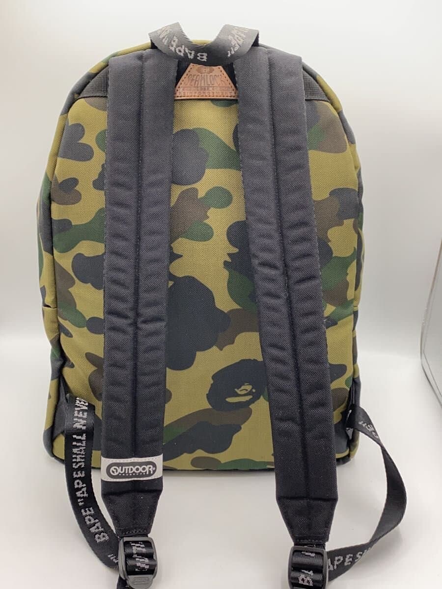 A BATHING APE x OUTDOOR PRODUCTS Backpack Polyester KHK Camouflage 3