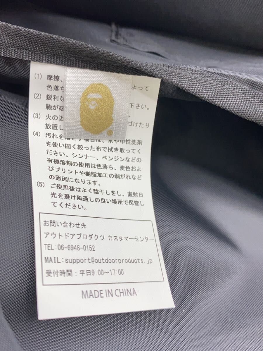 A BATHING APE x OUTDOOR PRODUCTS Backpack Polyester KHK Camouflage 5