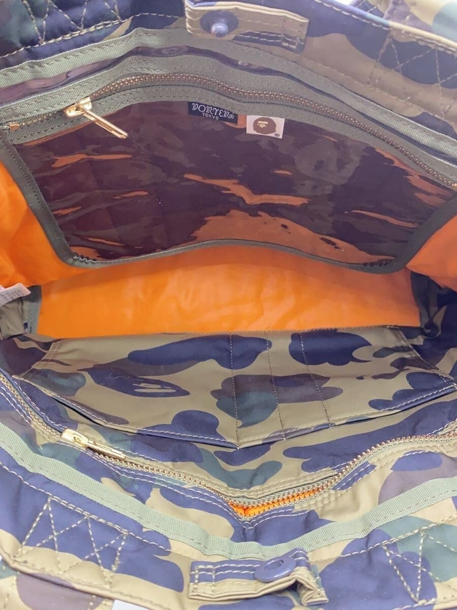 A BATHING APE x PORTER Bag KHK Camouflage 6
