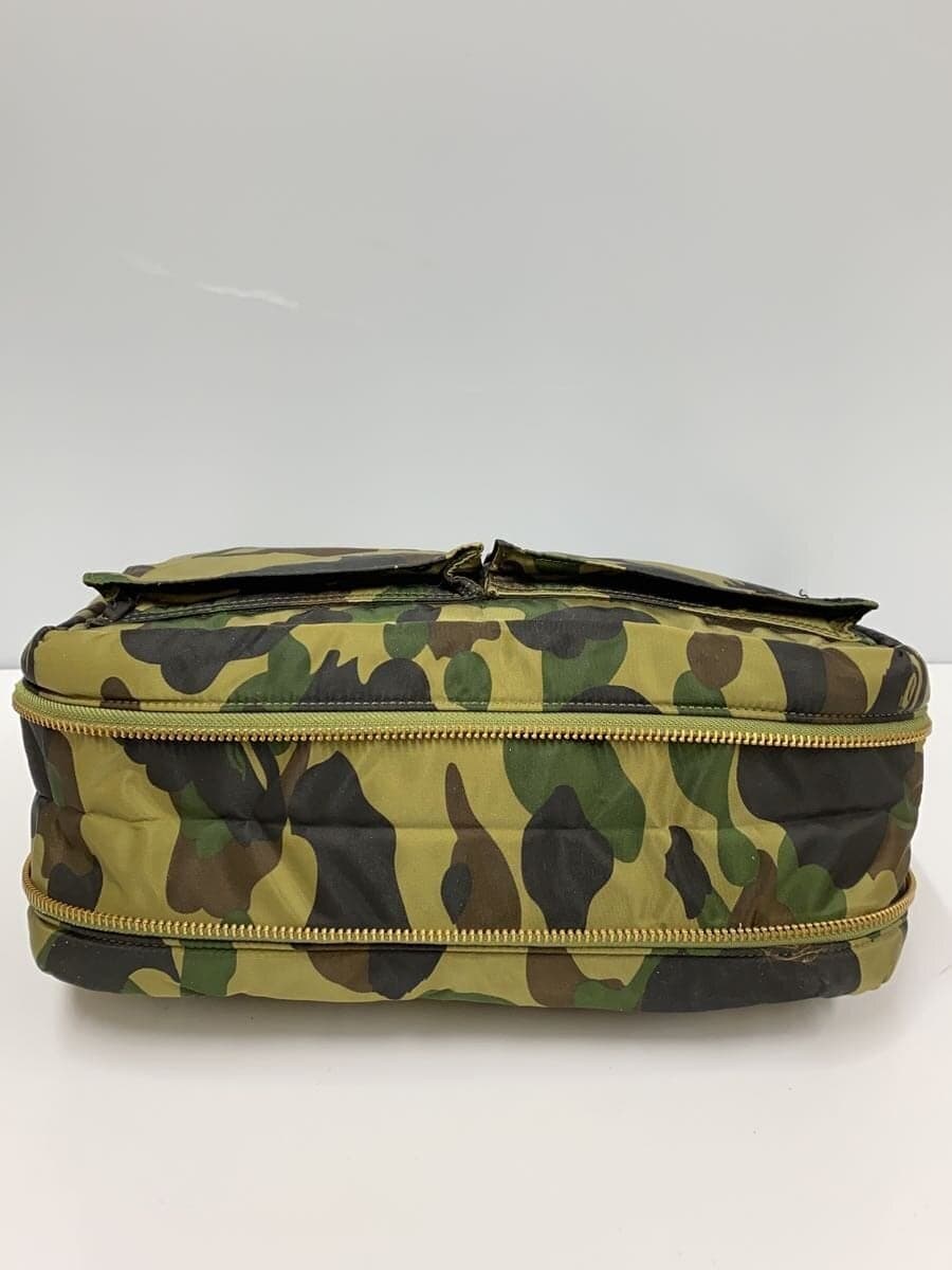 A BATHING APE x PORTER Tote Bag Polyester GRN Camouflage 4