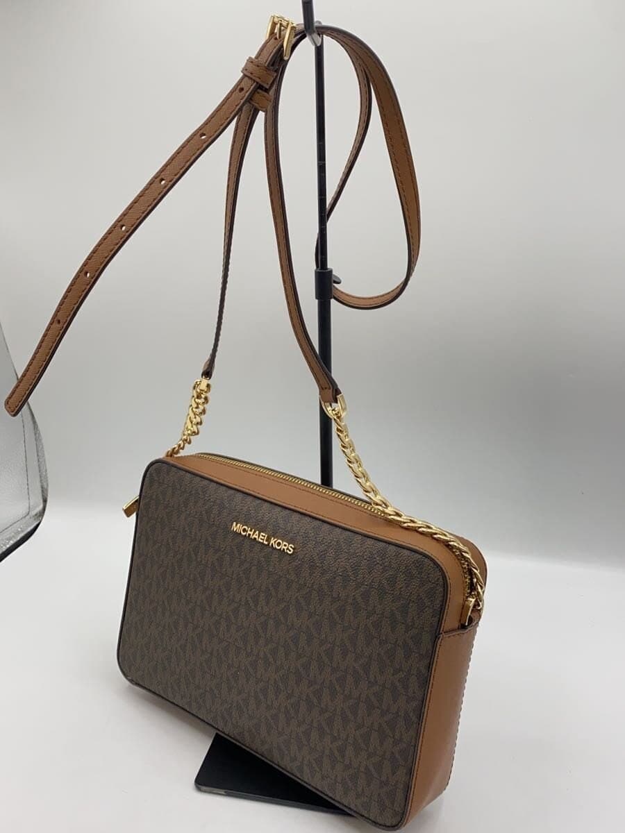 MICHAEL KORS Shoulder Bag PVC BRW All Over Pattern 35F8GTTC3B 2