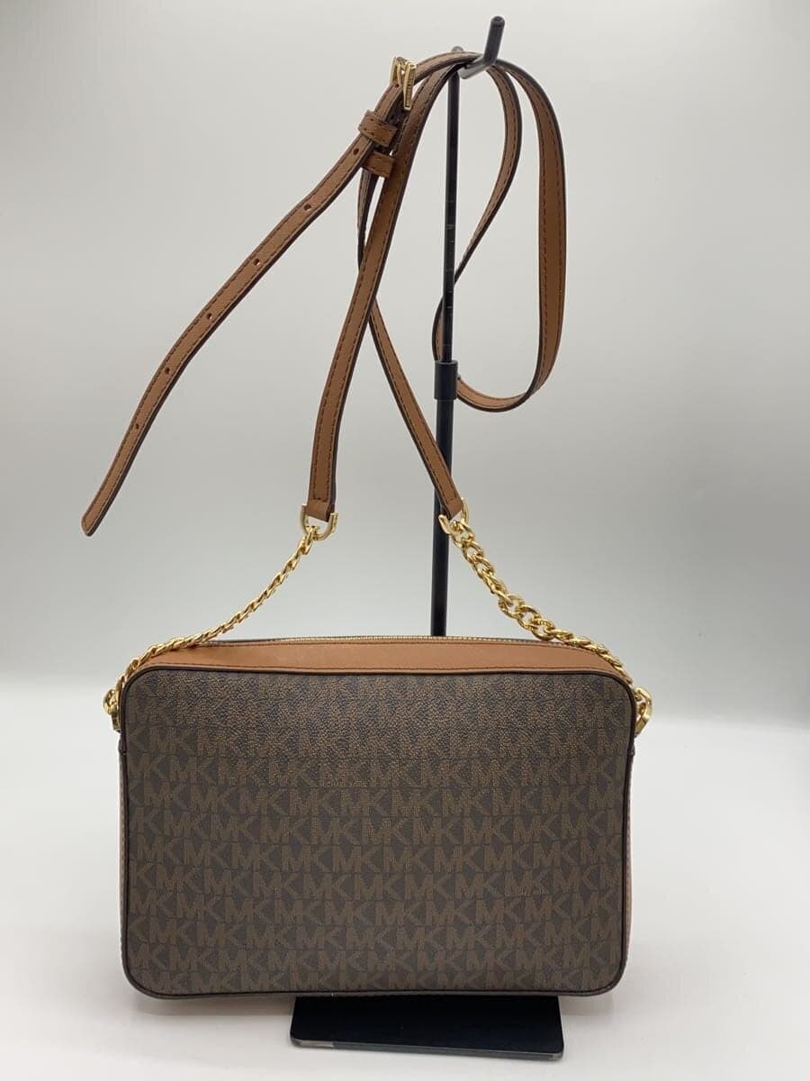 MICHAEL KORS Shoulder Bag PVC BRW All Over Pattern 35F8GTTC3B 3