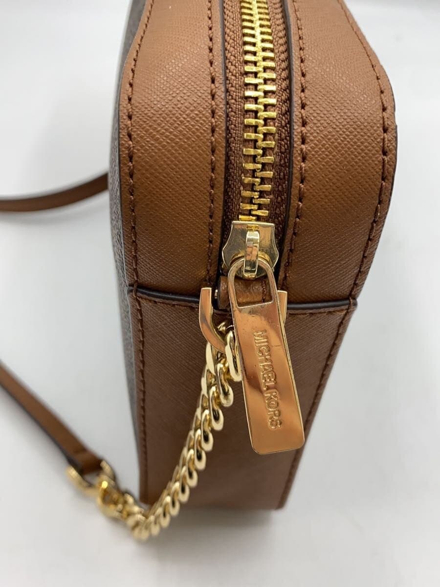 MICHAEL KORS Shoulder Bag PVC BRW All Over Pattern 35F8GTTC3B 8