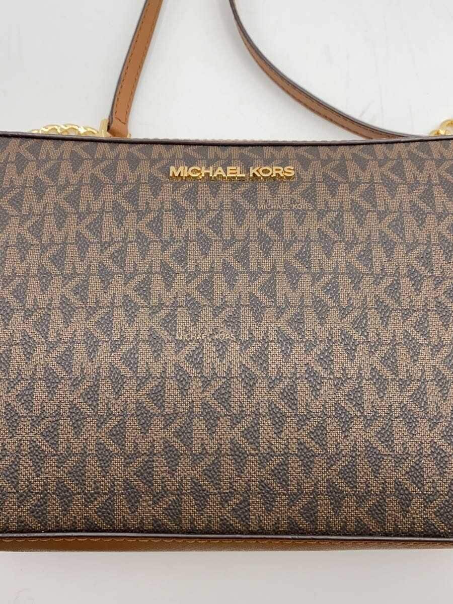 MICHAEL KORS Shoulder Bag PVC BRW All Over Pattern 35F8GTTC3B 9