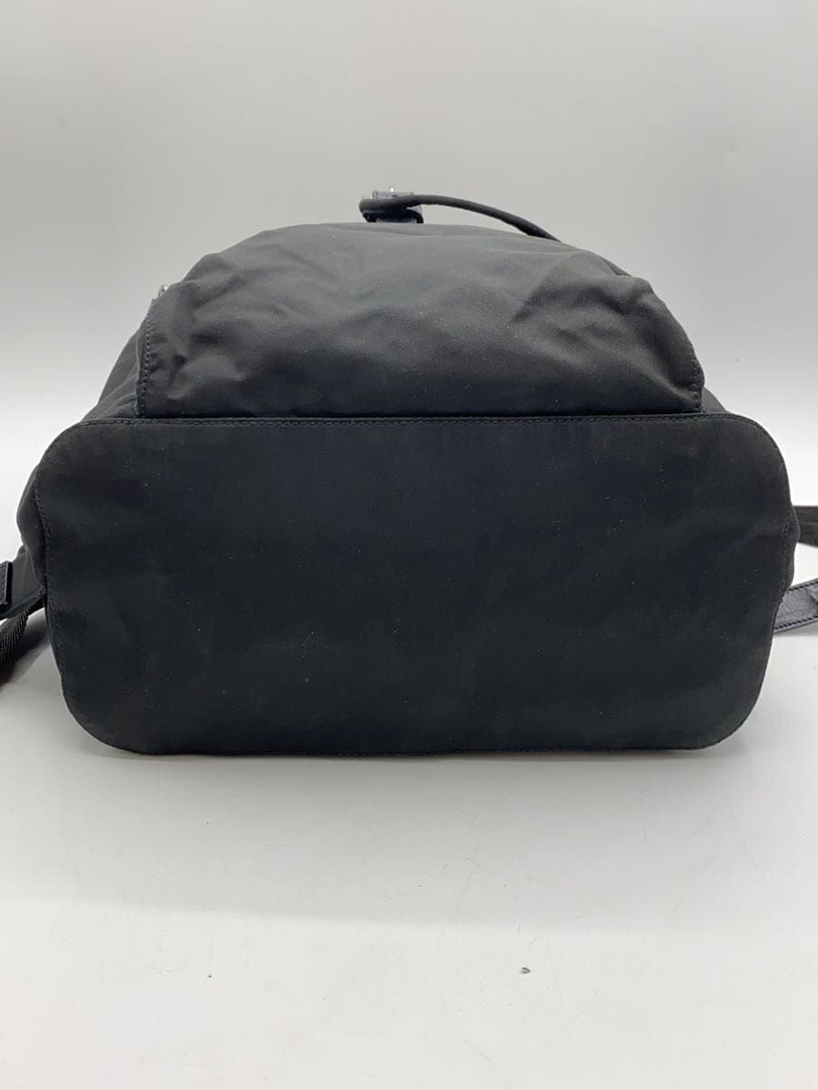 PRADA Backpack Nylon BLK Solid 4