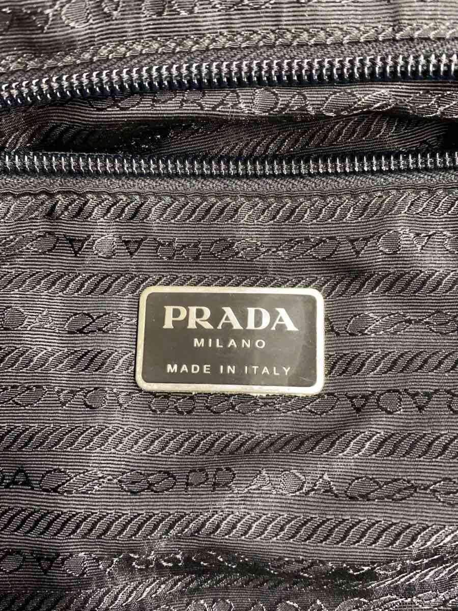 PRADA Backpack Nylon BLK Solid 5