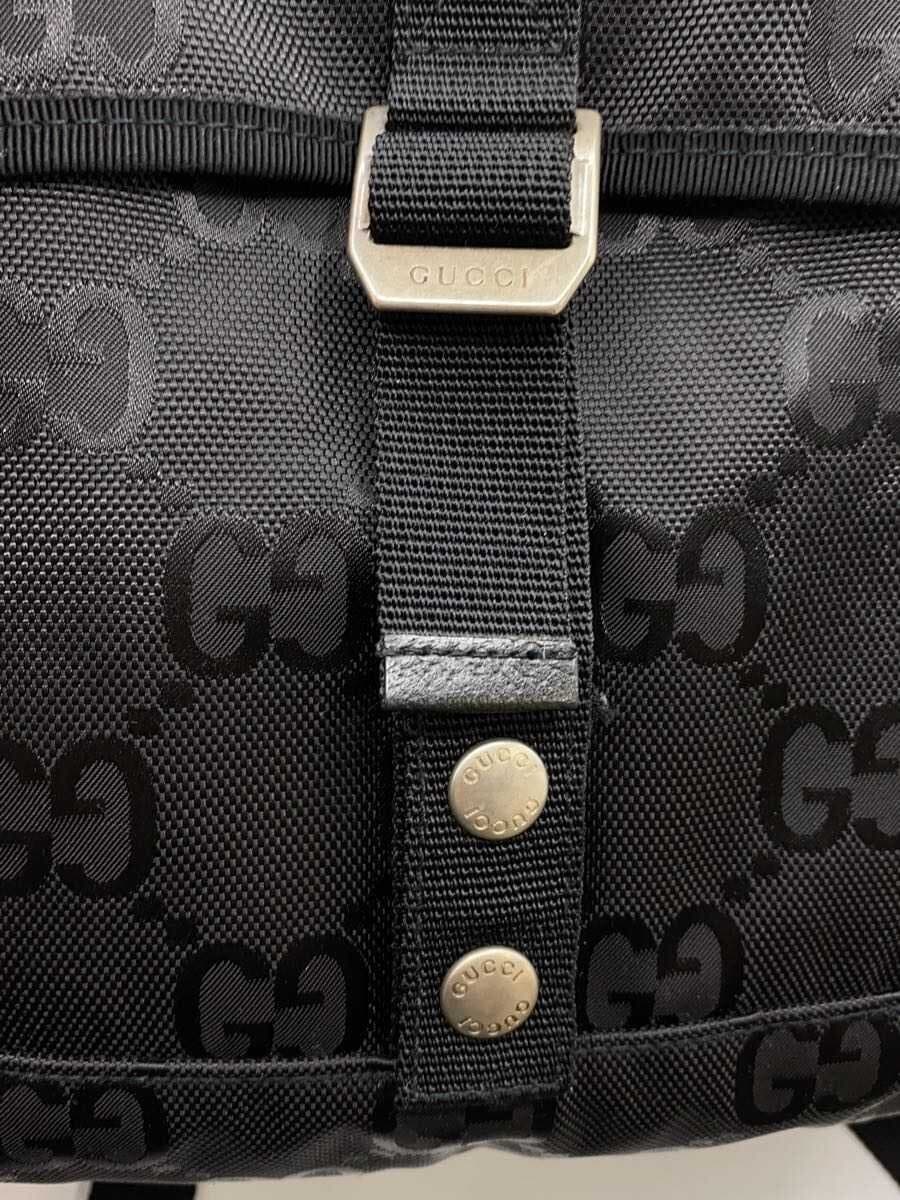 GUCCI Backpack - Gucci Off The Grid Canvas Black Allover Pattern 644992 7