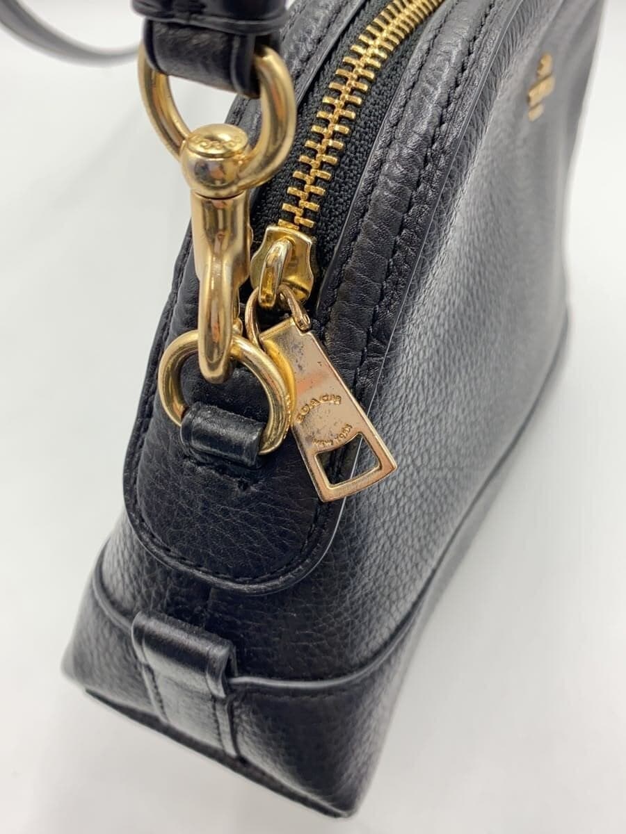 COACH Shoulder Bag BLK Solid F76673 8