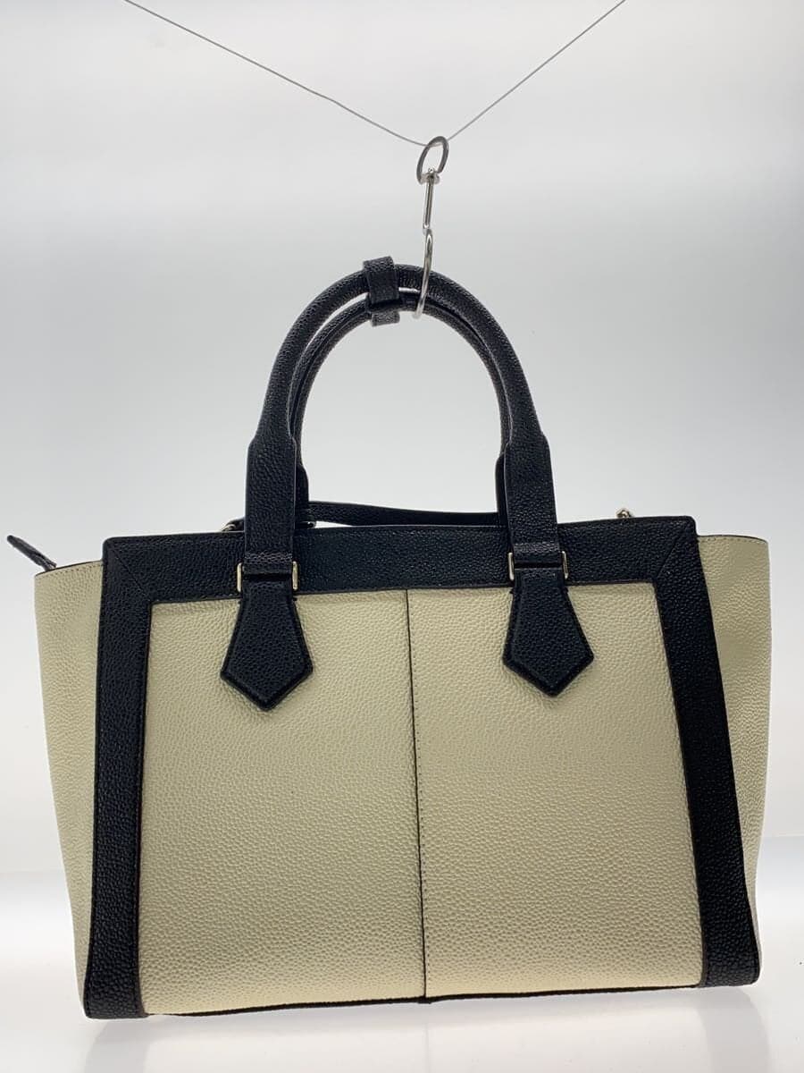 COLE HAAN Tote Bag Leather IVO Solid 3