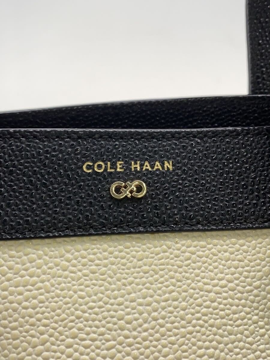 COLE HAAN Tote Bag Leather IVO Solid 5