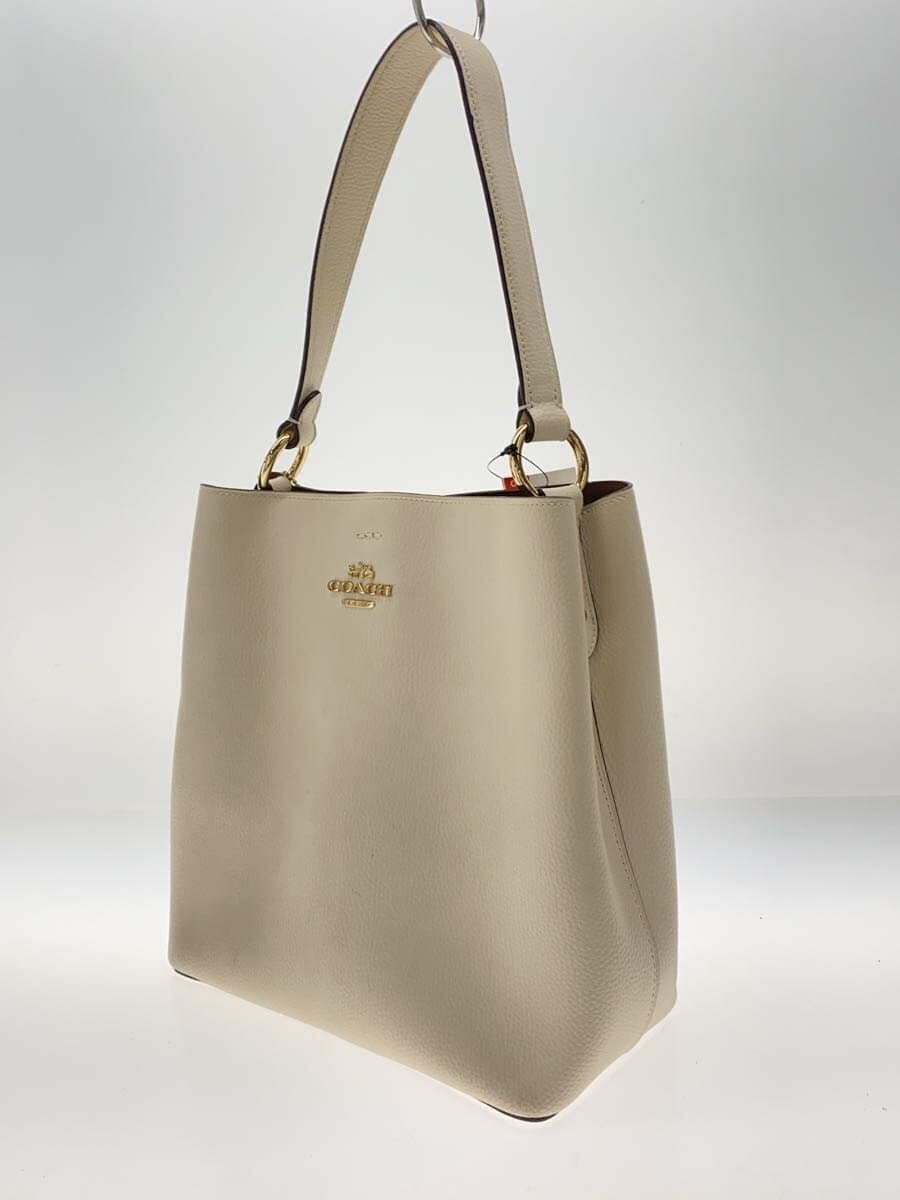 COACH Handbag Leather CRM A2081-91122 2