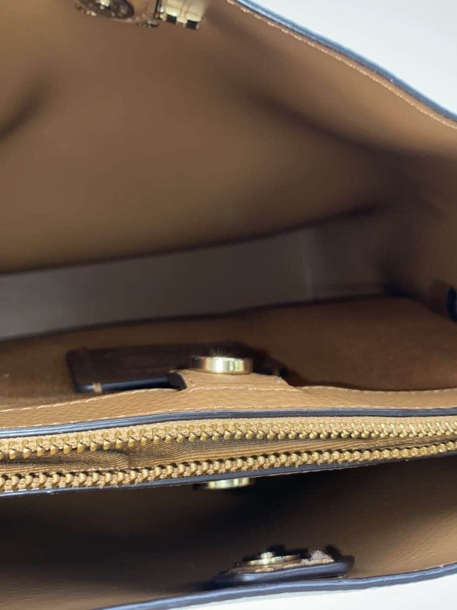 COACH Handbag Leather CRM A2081-91122 6