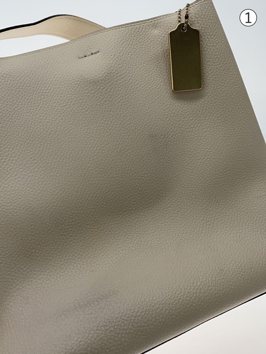 COACH Handbag Leather CRM A2081-91122 7