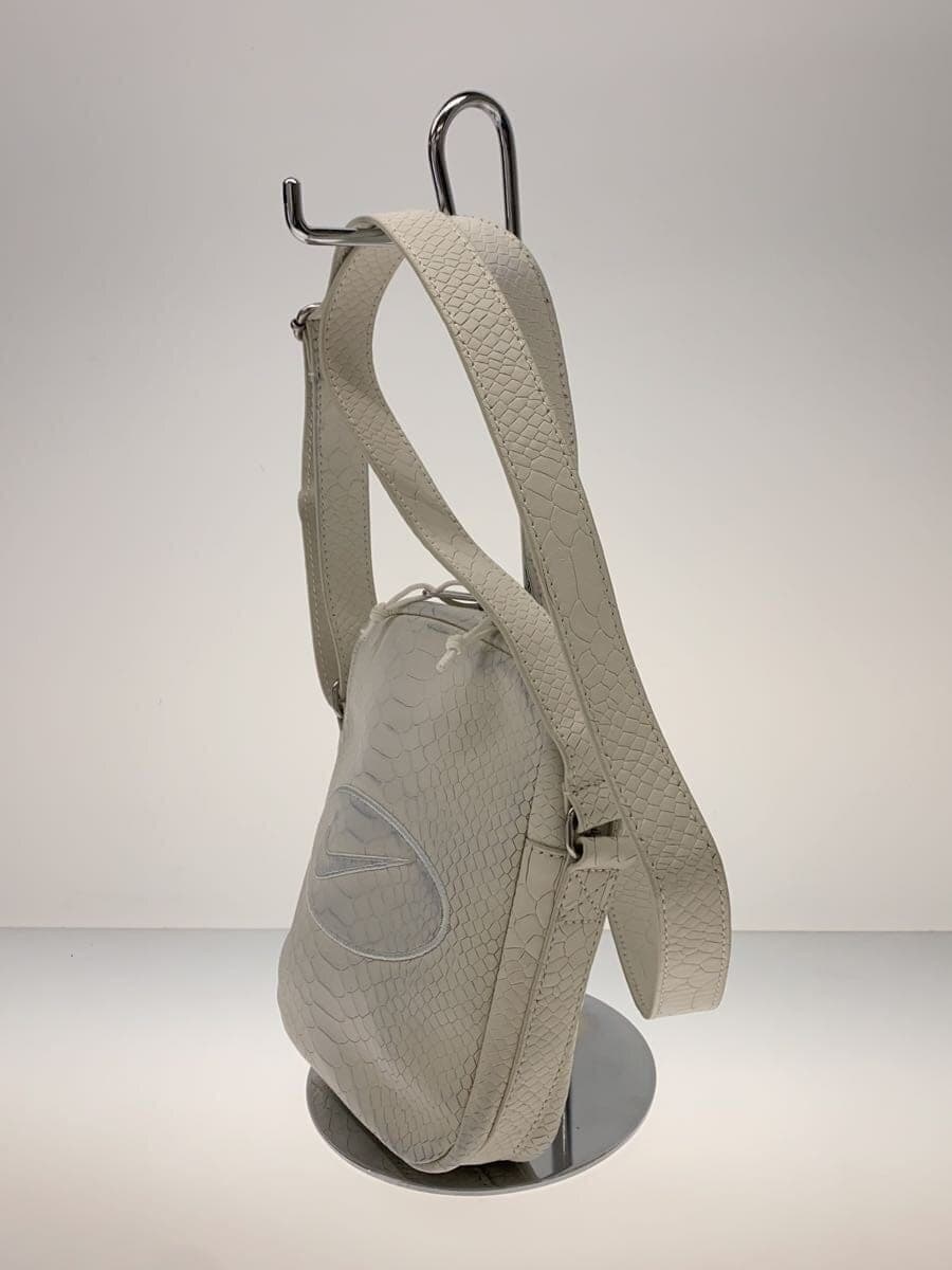 NIKE x Supreme Shoulder Bag Cowhide WHT Solid HJ7964-121 2