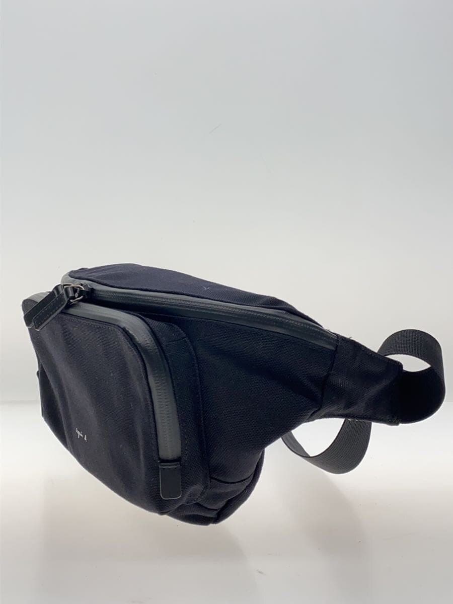 agnes b. Waist Bag BLK Solid 2