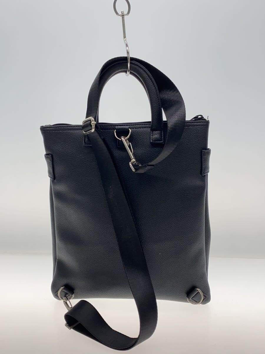 KAIKO Tote Bag Leather BLK Solid 3