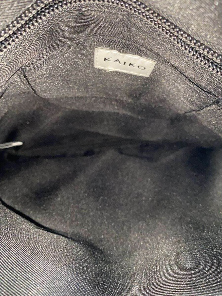 KAIKO Tote Bag Leather BLK Solid 6