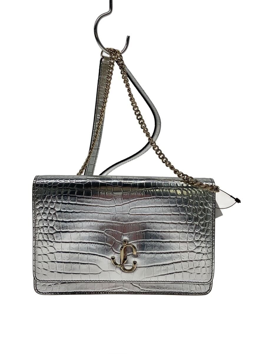 JIMMY CHOO clutch bag -- SLV