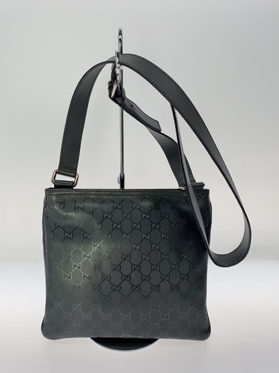 GUCCI Shoulder Bag GG Imprimé PVC BLK 295257 FU4CR 1000 3