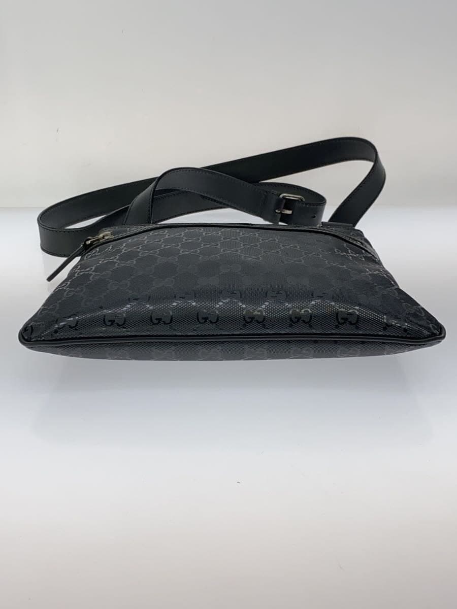 GUCCI Shoulder Bag GG Imprimé PVC BLK 295257 FU4CR 1000 4